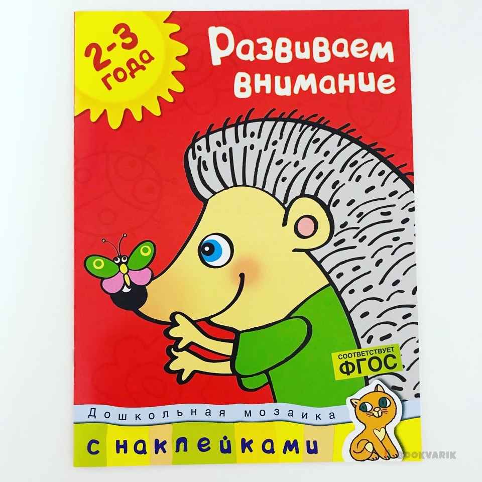 Развиваем внимание 2-3 года