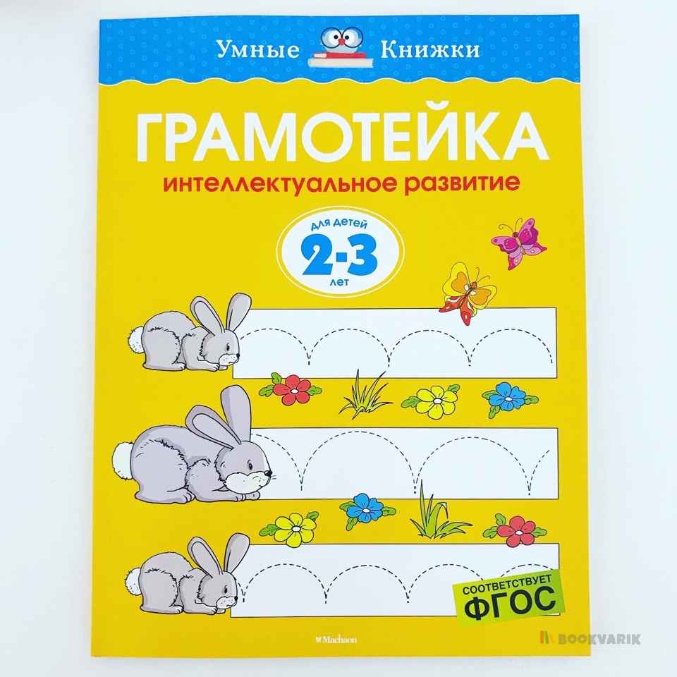 Грамотейка. Интеллектуальное развитие детей 2-3 лет
