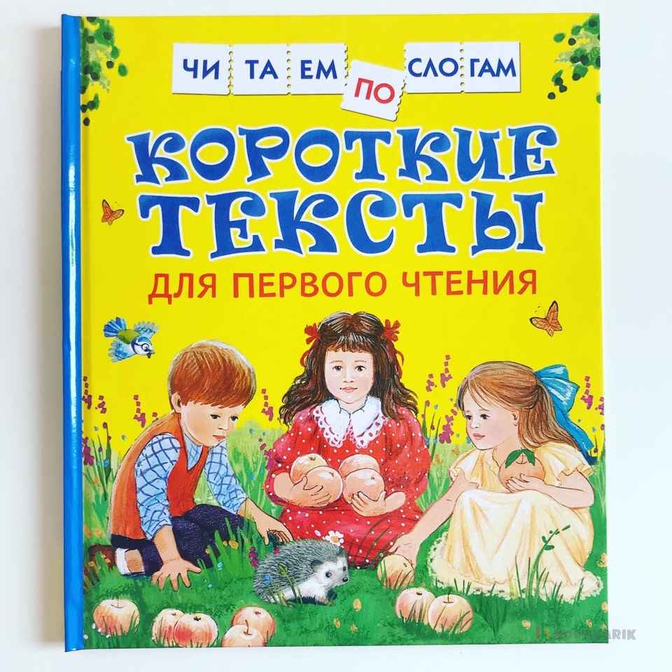 Короткие тексты для первого чтения. Читаем по слогам