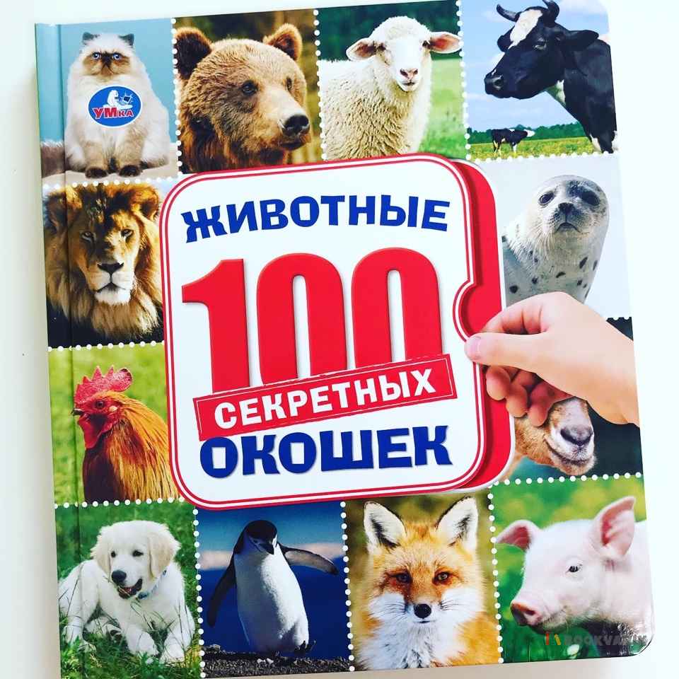 Животные. 100 секретных окошек