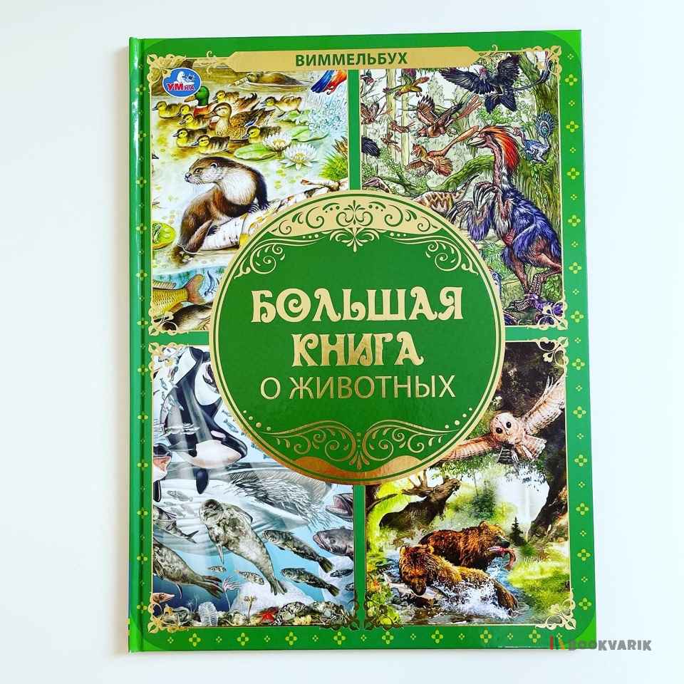 Большая книга о животных. Виммельбух